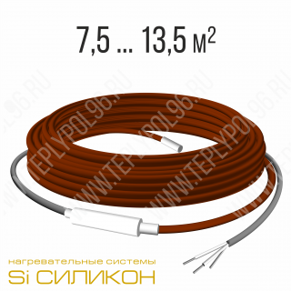 Нагревательный кабель СНКД20-1500-75